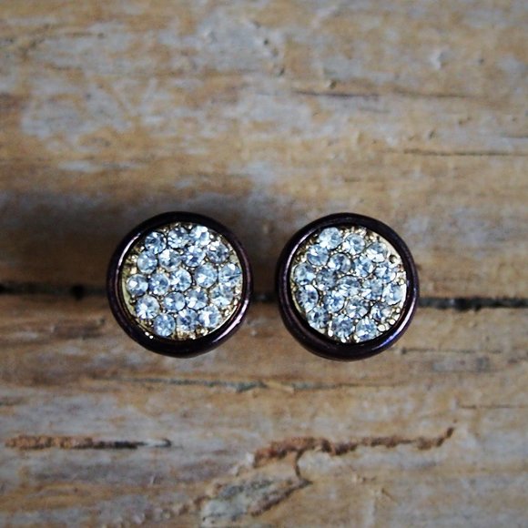 Jewelry - Pave Rhinestone Stud Earrings! Mix/Match 3/$15!